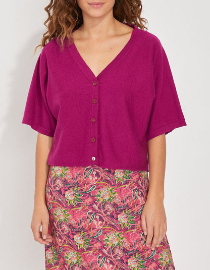 Gilet manches courtes maille MELIO
