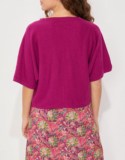Gilet manches courtes maille MELIO