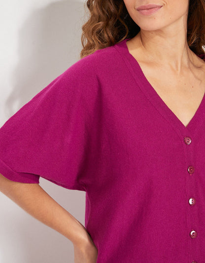 Gilet manches courtes maille MELIO