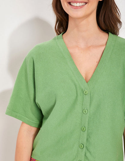 Gilet manches courtes maille MELIO