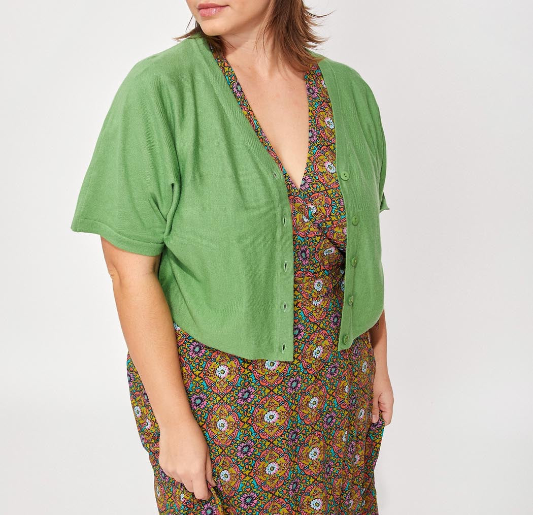 Gilet manches courtes maille MELIO