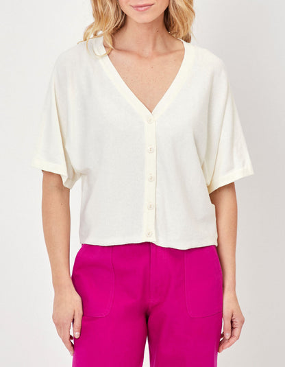 Gilet manches courtes maille MELIO