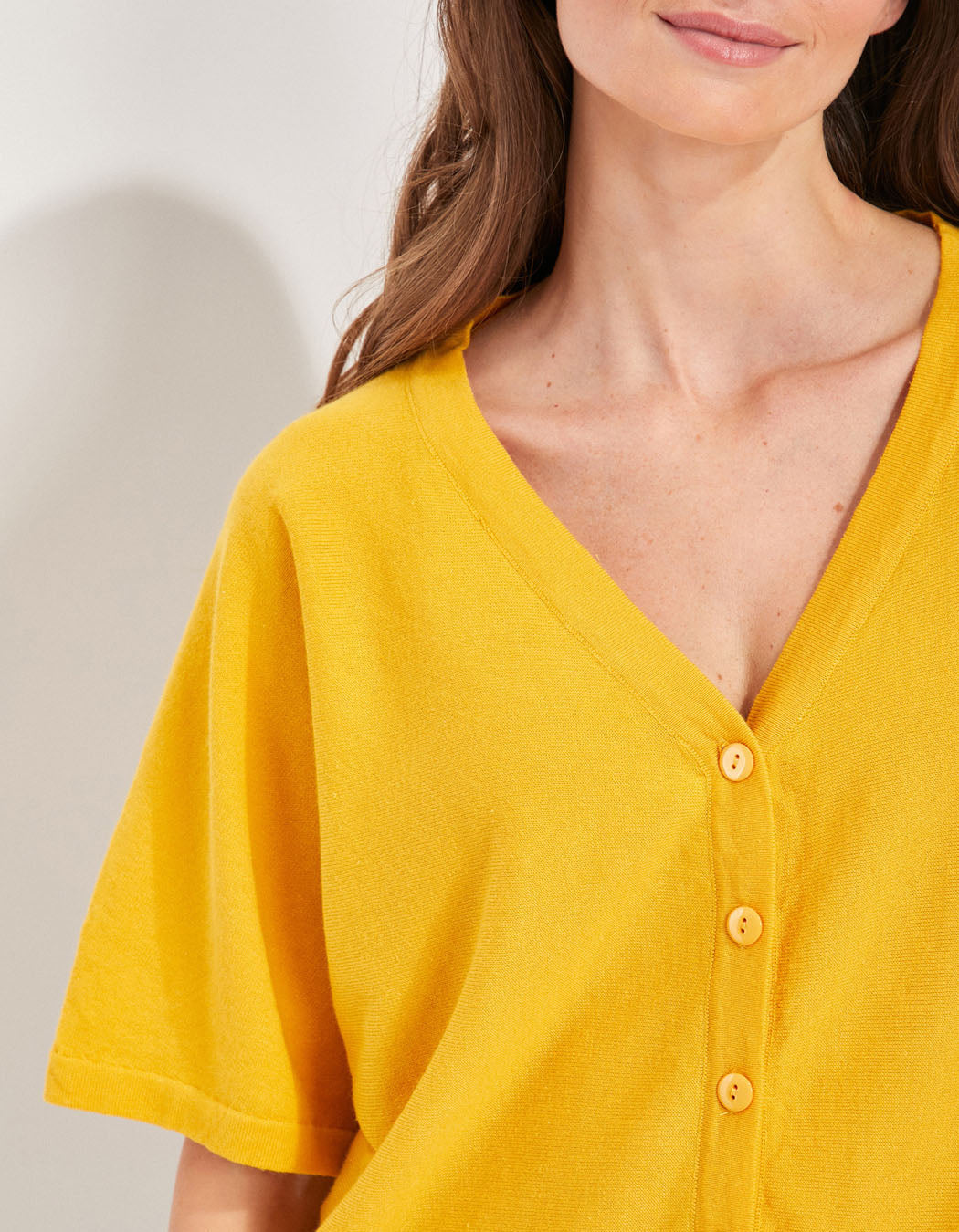 Gilet manches courtes maille MELIO