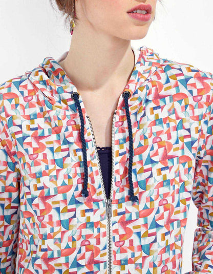 Gilet à capuche imprimé WOODY