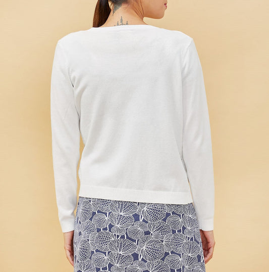 Gilet maille ajourée Xonia