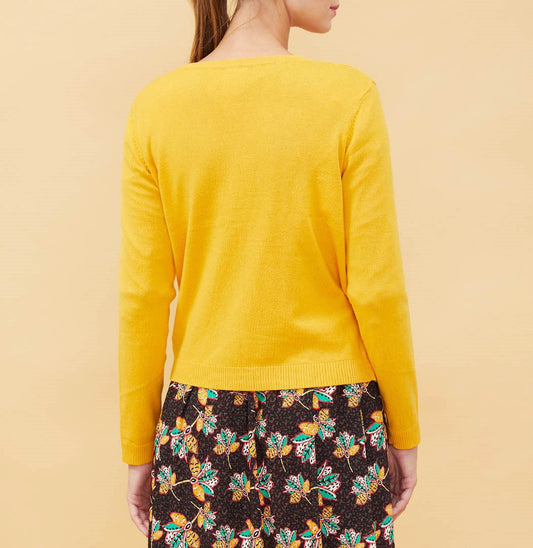 Gilet maille ajourée Xonia