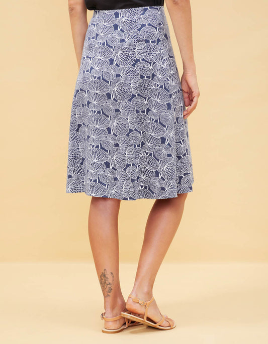 Jupe fluide mi-longue Laini