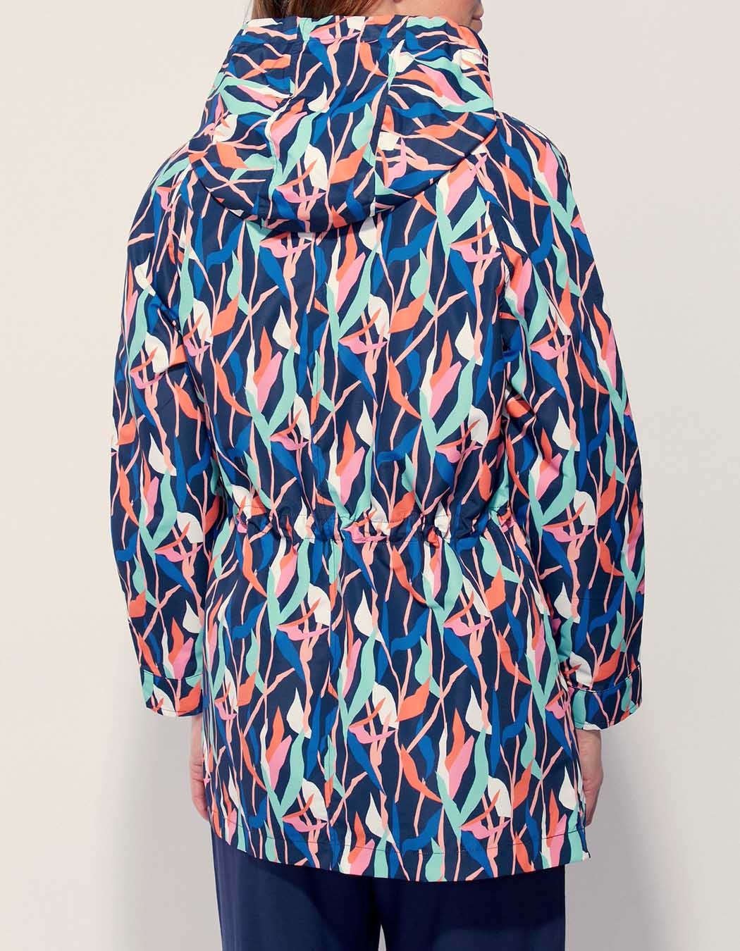 Parka capuche polyester recyclé BARU