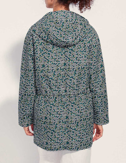 Parka capuche polyester recyclé BARU