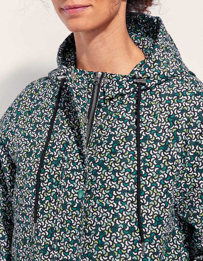 Parka capuche polyester recyclé BARU