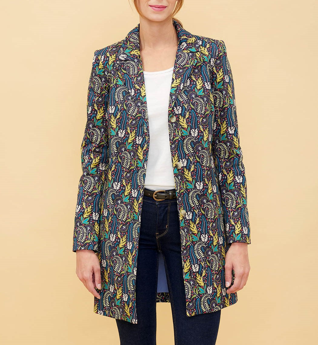 Veste femme longue coton Mafadi