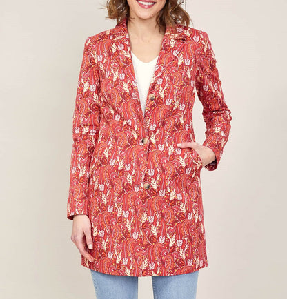 Veste femme longue coton Mafadi