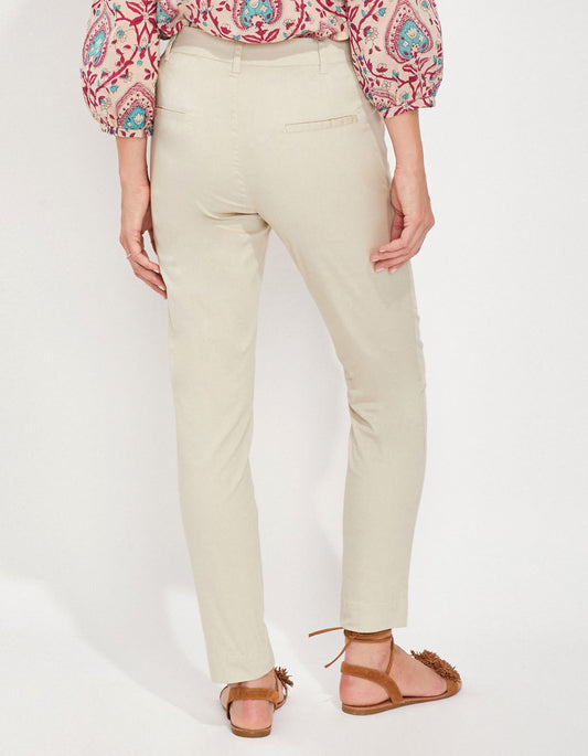 Pantalon cigarette coton MALACIA