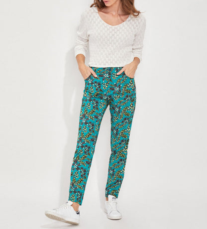 Pantalon cigarette coton MALACIA