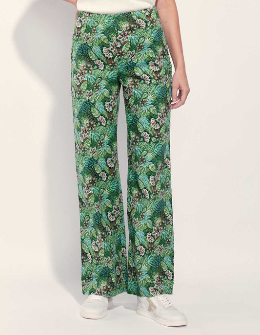 Pantalon droit large coton ATALIA