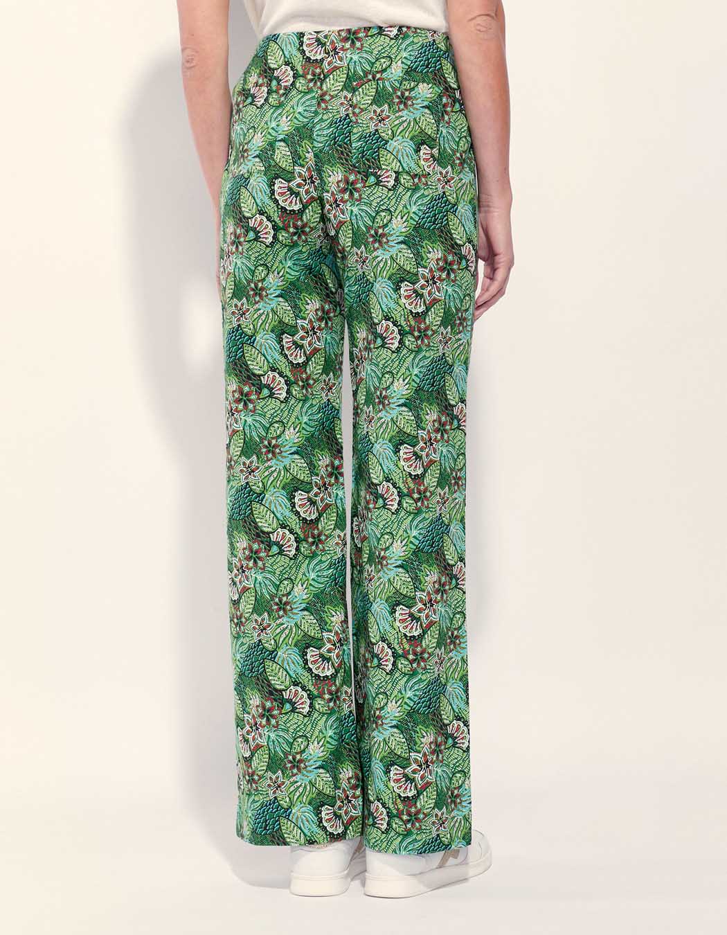 Pantalon droit large coton ATALIA