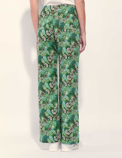 Pantalon droit large coton ATALIA