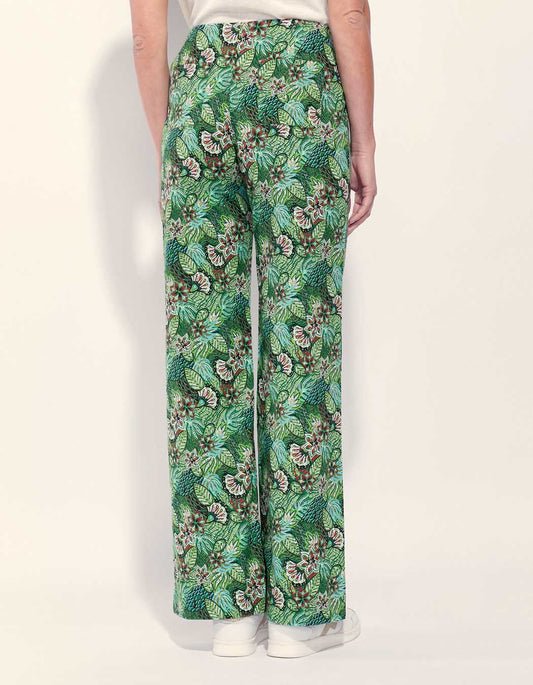 Pantalon droit large coton ATALIA