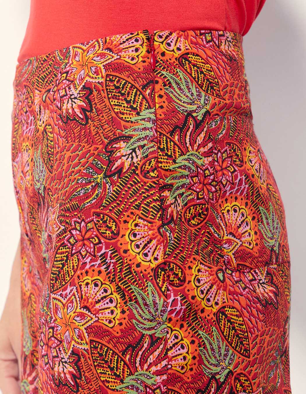 Pantalon droit large coton ATALIA