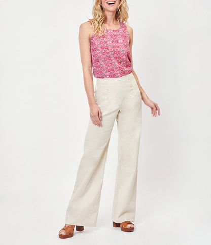 Pantalon ample coton ASLINE
