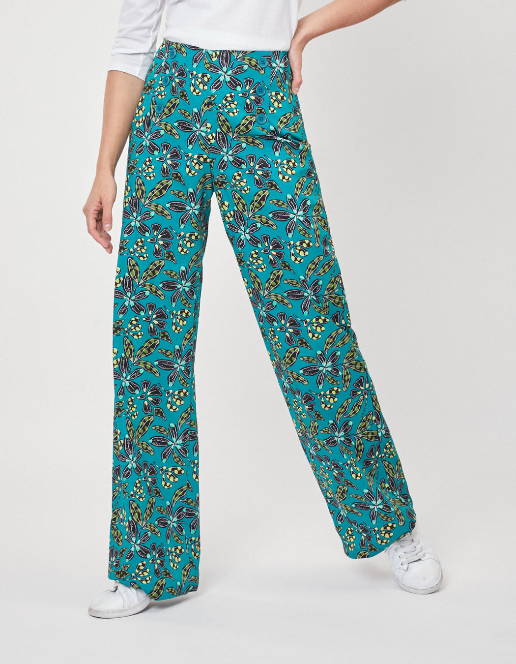 Pantalon ample coton ASLINE