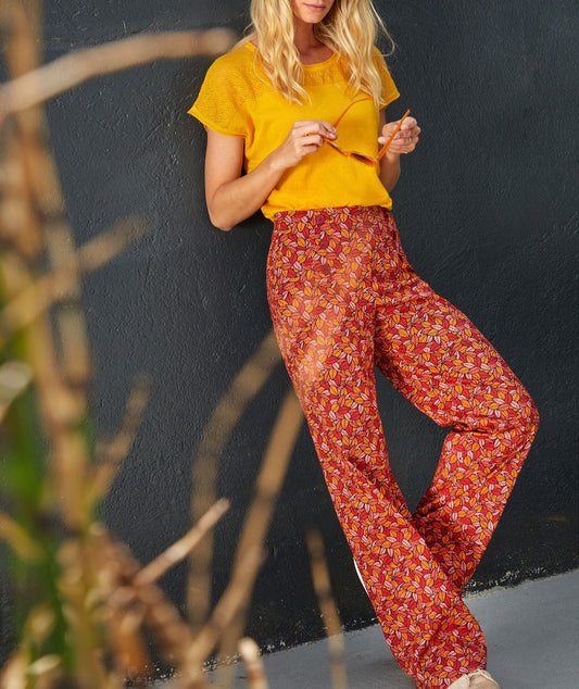 Pantalon ample coton ASLINE