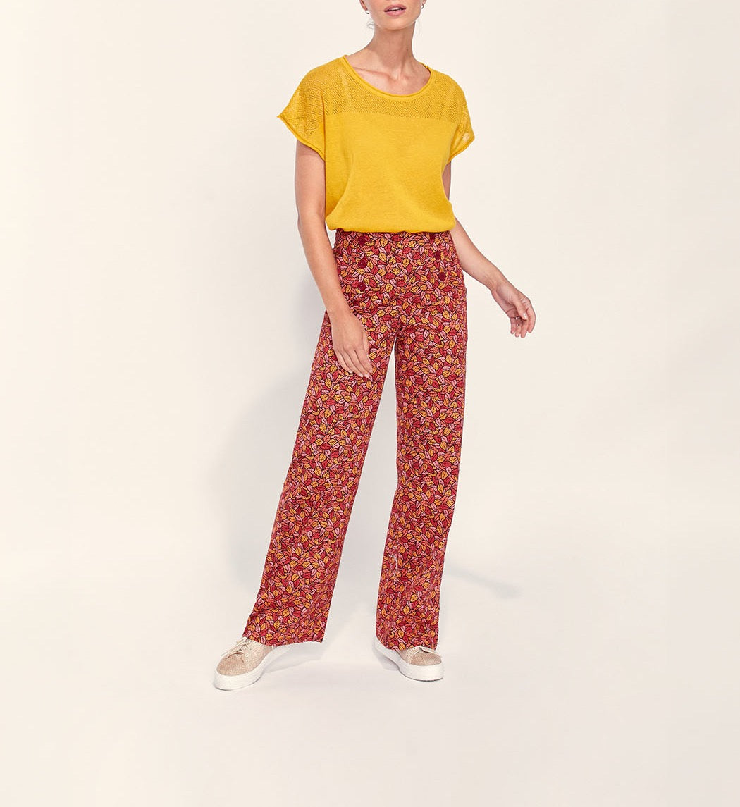 Pantalon ample coton ASLINE