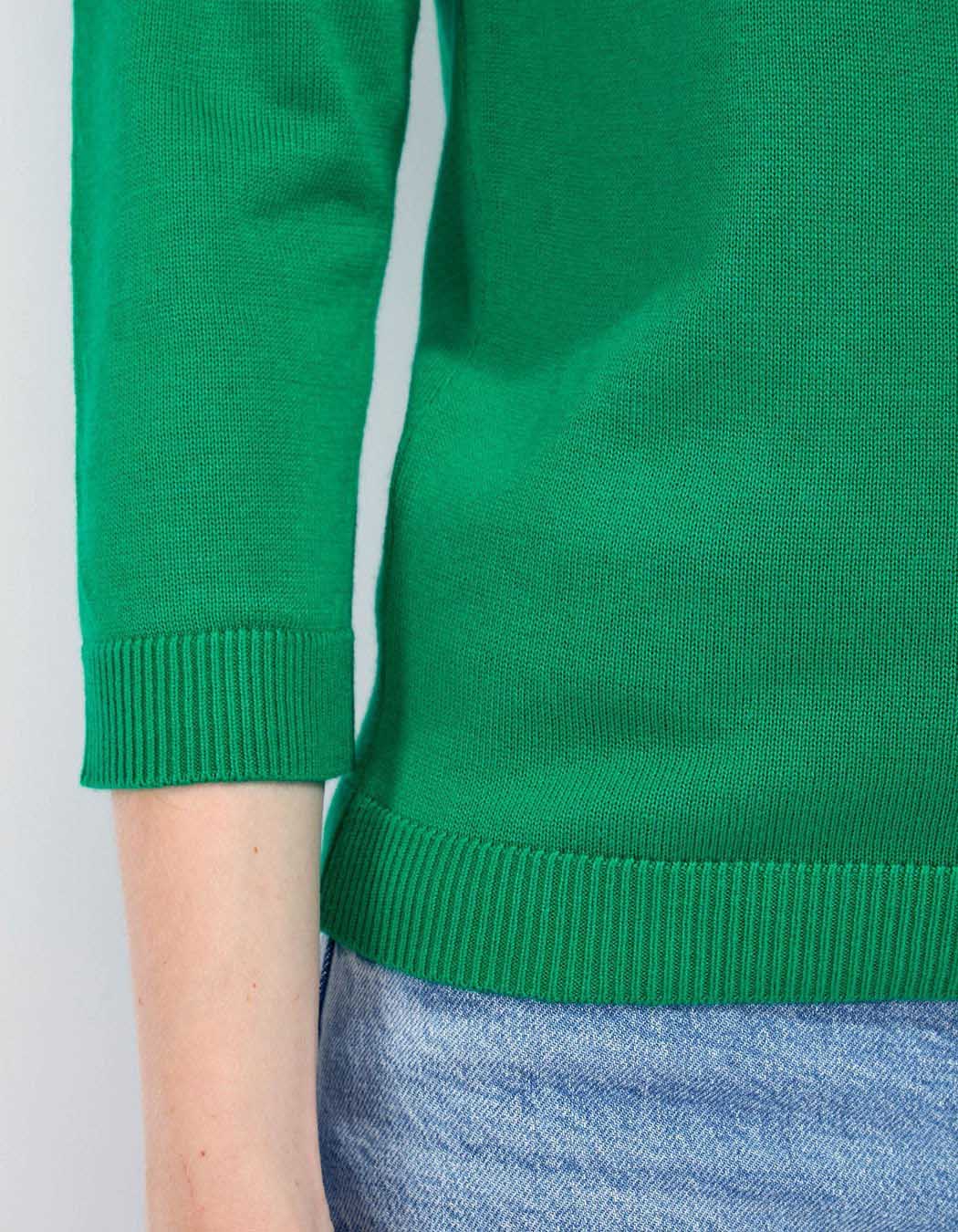 Pull col V maille BARITO
