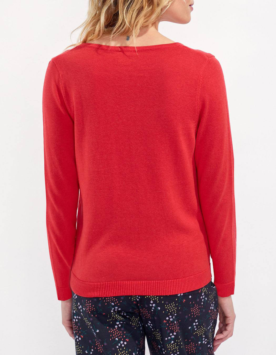 Pull col V maille BARITO