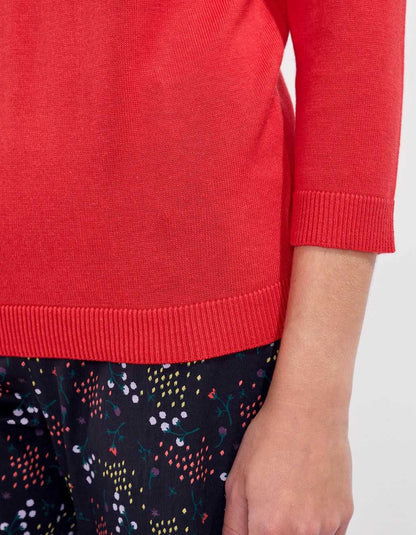 Pull col V maille BARITO