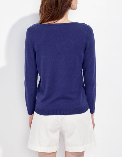 Pull col V maille BARITO