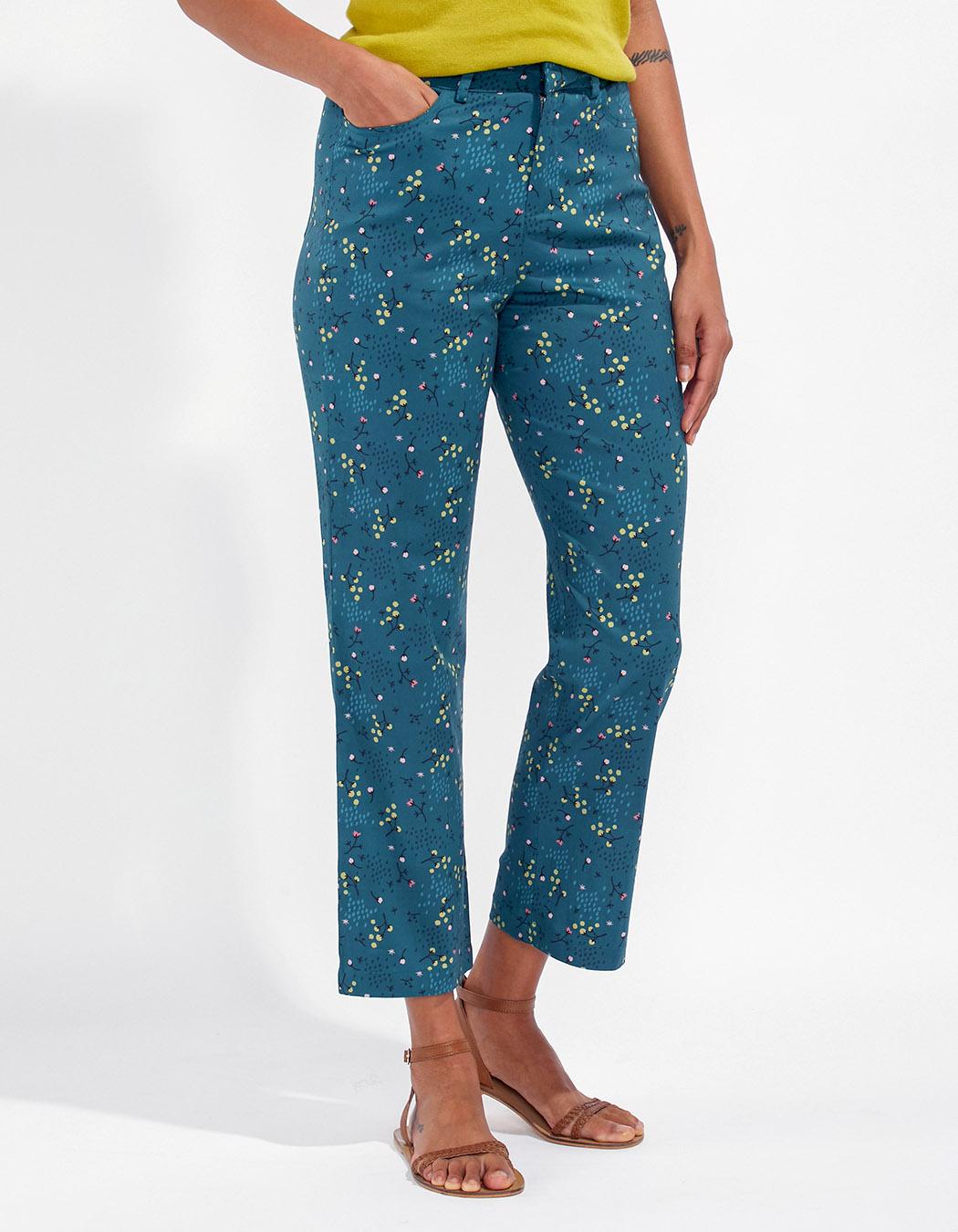 Pantalon coton imprimé CRAZIERA