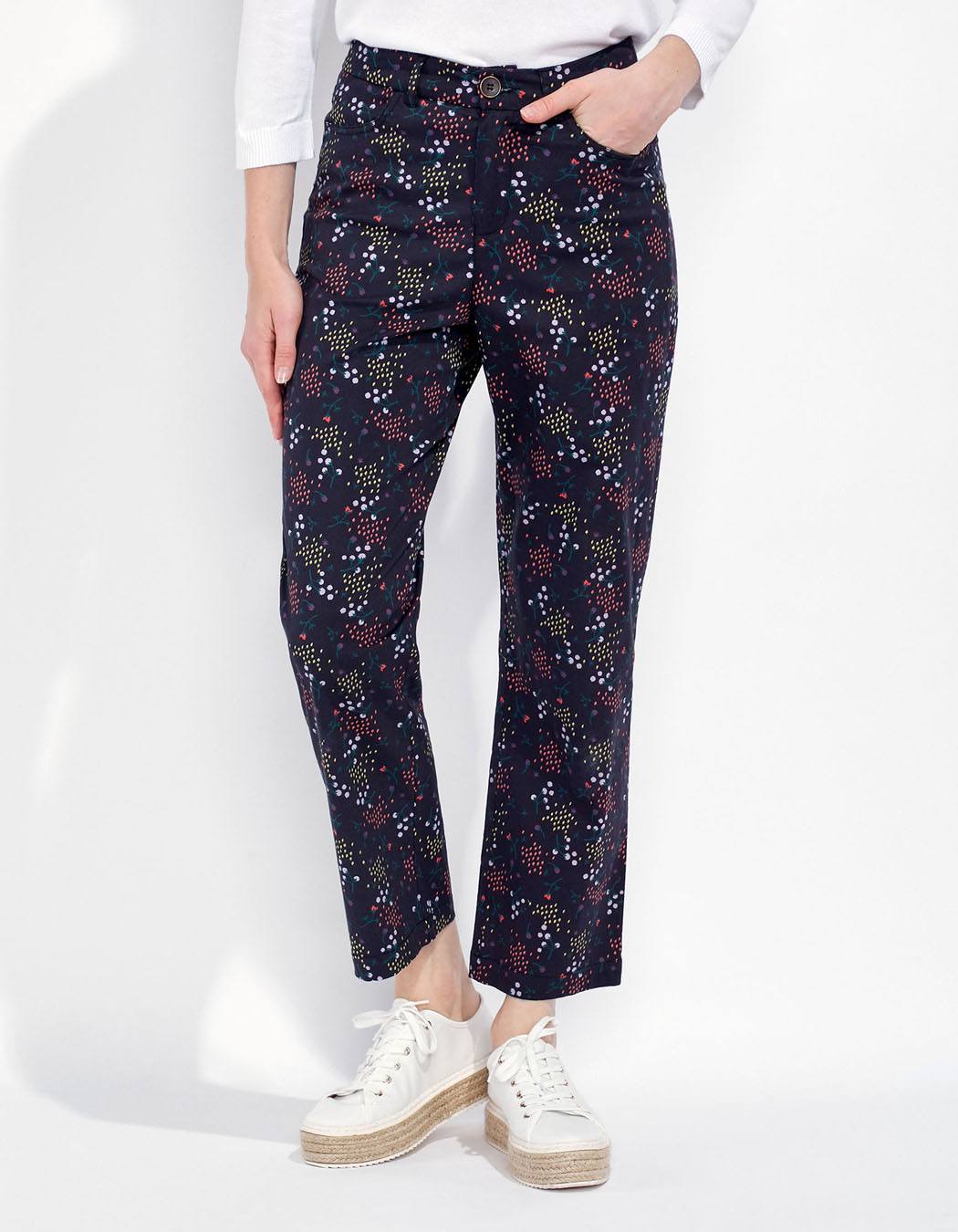 Pantalon coton imprimé CRAZIERA