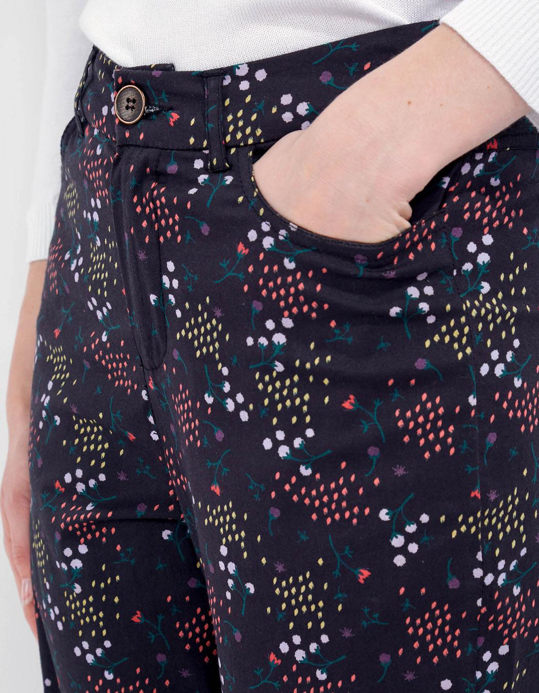 Pantalon coton imprimé CRAZIERA