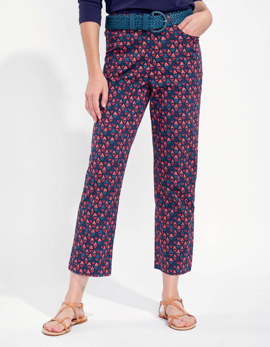 Pantalon coton imprimé CRAZIERA