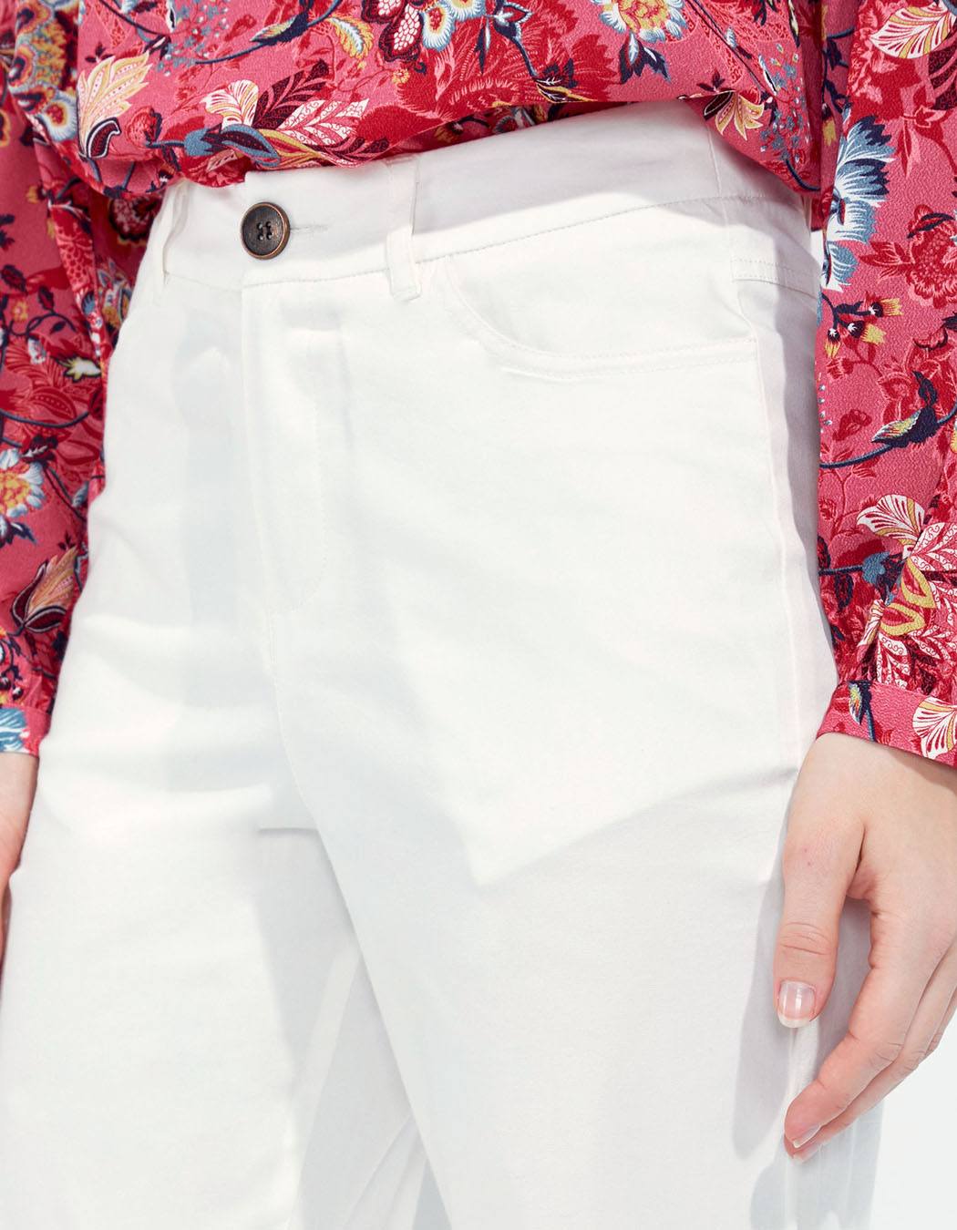 Pantalon coton imprimé CRAZIERA
