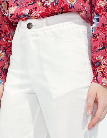 Pantalon coton imprimé CRAZIERA