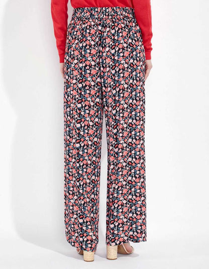 Pantalon fluide imprimé ESTIA