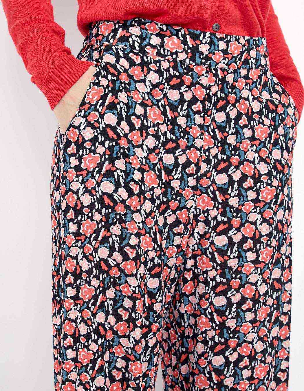 Pantalon fluide imprimé ESTIA