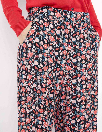 Pantalon fluide imprimé ESTIA