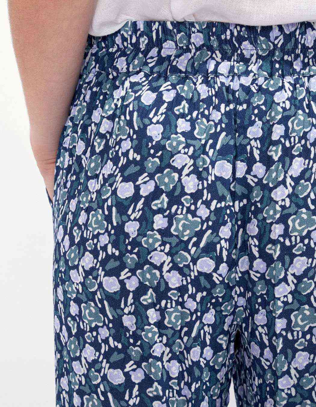 Pantalon fluide imprimé ESTIA