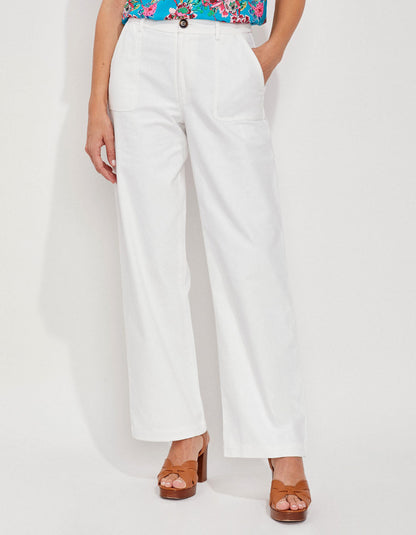 Pantalon droit coton épais LINE