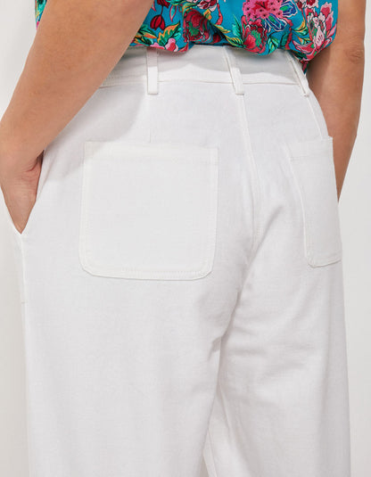 Pantalon droit coton épais LINE