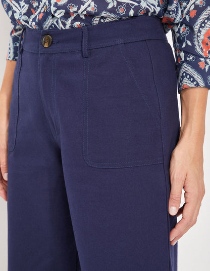 Pantalon droit coton épais LINE