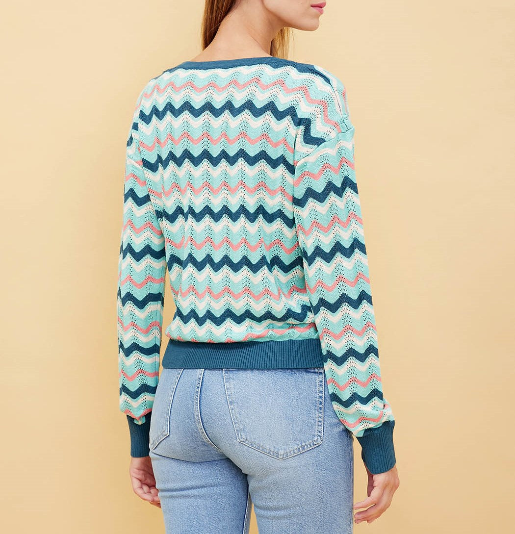 Pull femme à rayures Juma