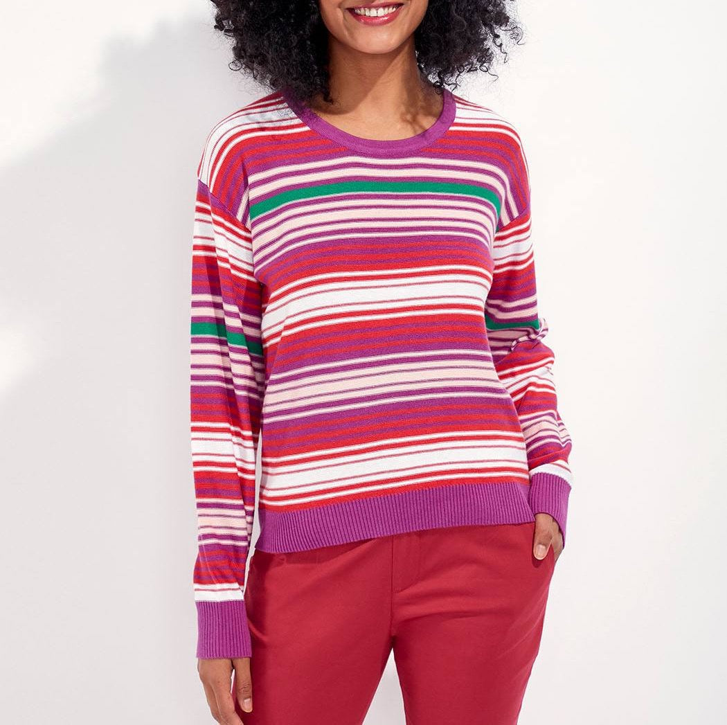 Pull maille imprimé JOA