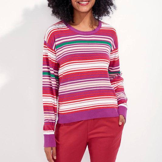 Pull maille imprimé JOA