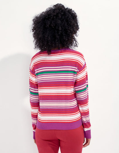 Pull maille imprimé JOA