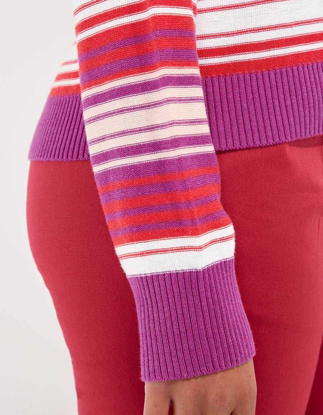 Pull maille imprimé JOA