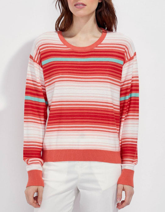 Pull maille imprimé JOA
